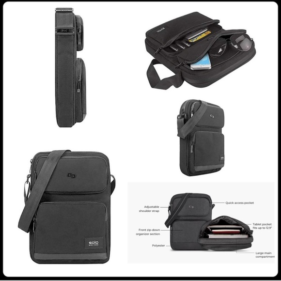 Solo New York Ludlow Universal Tablet Sling Bag - Picture 8 of 8